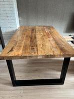 Mango eettafel 160x100, Ophalen, Gebruikt, 50 tot 100 cm, 150 tot 200 cm