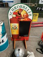 Mancave Schrobbeler bord, Ophalen, Reclamebord