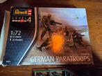Revell Duitse Paratroopers 1:72, Ophalen of Verzenden, Zo goed als nieuw, 1:50 of kleiner, Figuur of Figuren