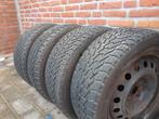 Winterbanden op velg 205/55/r16, Auto-onderdelen, Banden en Velgen, Ophalen, 16 inch, Banden en Velgen, 205 mm