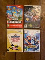 4 Mario games voor de Wii, Ophalen of Verzenden, Zo goed als nieuw, Sport, 3 spelers of meer