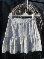 Rokje XS wit/zwart stipje, Wit, Ophalen of Verzenden, Zo goed als nieuw, Maat 34 (XS) of kleiner