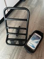Fatbike rek voor voorop en telefoon hoes met opberg vak, Ophalen of Verzenden, Zo goed als nieuw