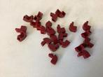 Lego steen aangepast 1x2x1 1/3 gebogen bovenkant donker rood, Ophalen of Verzenden, Gebruikt, Losse stenen, Lego