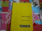 TOMOS BROMFIETS A3  onderdelen catalogus, Fietsen en Brommers, Handleidingen en Instructieboekjes, Ophalen of Verzenden, Zo goed als nieuw
