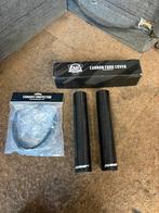 Ktm husqvarna gasgas carbon voorvork protector & uitlaat, Ophalen of Verzenden