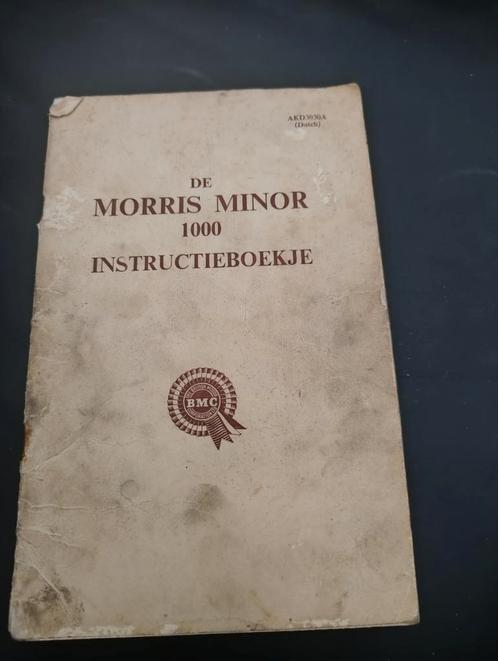 Morris Minor 1000 instructie boekje, Auto diversen, Handleidingen en Instructieboekjes, Ophalen of Verzenden