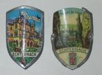 Luxemburgse Wandelstokplaatjes (Stocknägel) Echternach, Ophalen of Verzenden, Gebruikt, Wandelstok