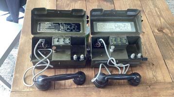 Militaire telefoonset type L en L -MK 1 beschikbaar voor biedingen