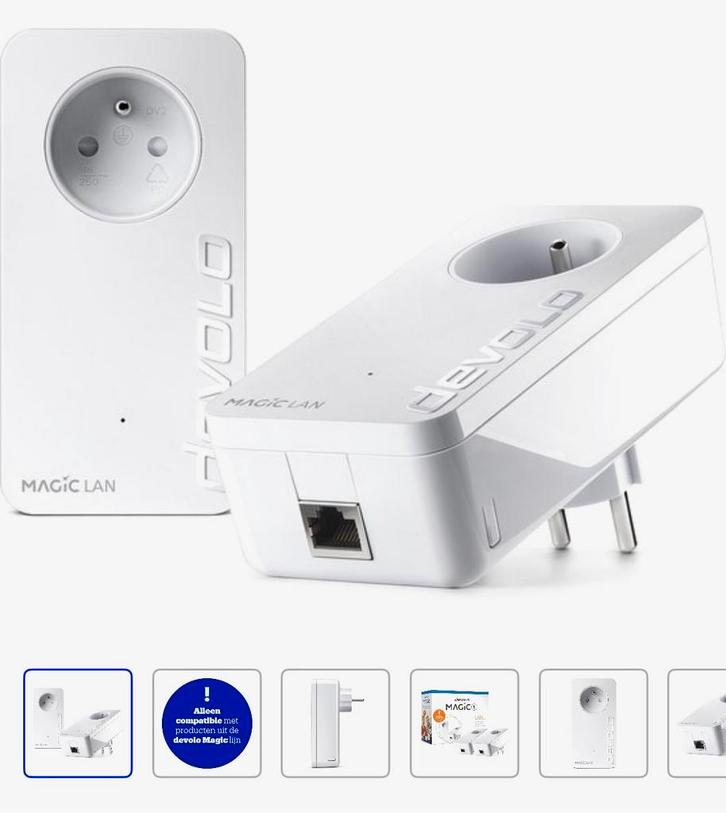 Devolo Magic 1 LAN Powerline Adapter, Computers en Software, Powerlines, Zo goed als nieuw, Ophalen of Verzenden