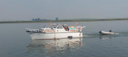 Van Heck kruiser, Watersport en Boten, Motorboten en Motorjachten, Gebruikt, Staal, 9 tot 12 meter, Diesel, Binnenboordmotor, 50 pk of meer