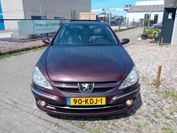 Peugeot 607 3.0 V6 24V AUTOMAAT, LEER, SUNROOF, NIEUWE APK! beschikbaar voor biedingen
