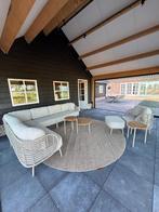 Fabrice lounge set 4 seasons outdoor kleur Latte Special, 5 zitplaatsen, Verzenden, Bank, Loungeset