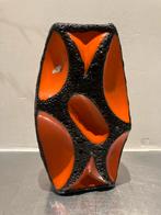 Fat lava vaas Roth keramik West Germany model 311, Gebruikt, Aardewerk of Porselein, Oranje, Ophalen of Verzenden