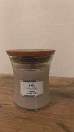 Woodwick fireside kaars 85g nieuw, Ophalen of Verzenden, Nieuw, Overige materialen, Minder dan 25 cm
