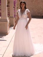 Nieuwe Bianco Evento trouwjurk mouwtje flowy rok, Kleding | Dames, Trouwkleding en Trouwaccessoires, Ophalen of Verzenden, Nieuw