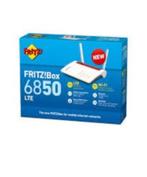 4GFritzbox 6850 LTE, €100,-, Computers en Software, Routers en Modems, Ophalen of Verzenden, Zo goed als nieuw, Router met modem