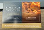 2x kortingsbon Veluwse Bron, Tickets en Kaartjes, Twee personen, Kortingsbon, Spa of Sauna