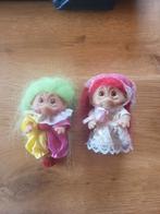 2 vintage trollenpoppen uit 1985., Verzamelen, Ophalen of Verzenden, Zo goed als nieuw, Pop