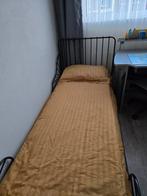 Ikea zwart peuterbed, Huis en Inrichting, Slaapkamer | Bedden, Eenpersoons, Zwart, Ophalen of Verzenden, 80 cm