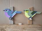 Kapstok 72 Set van 2 vogels, Huis en Inrichting, Woonaccessoires | Kapstokken, Wandkapstok, Nieuw, Ophalen of Verzenden, Minder dan 100 cm