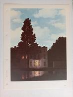 Rene Magritte offset prent 1975, Verzamelen, Ophalen of Verzenden, 1960 tot 1980, Zo goed als nieuw, Overige onderwerpen