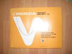 Originele Honda onderdelen boeken onderdelenboek partslist, Motoren, Ophalen of Verzenden, Honda