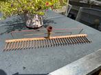 Wolf metalen grashark 60cm, Tuin en Terras, Hand-tuingereedschap, Ophalen of Verzenden, Gebruikt, Hark, Wolf