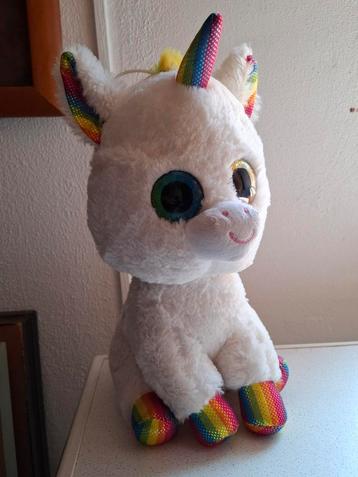 Knuffel Beanie Boo- Pixy Unicorn XL beschikbaar voor biedingen