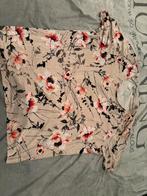 Gabriella K. shirt maat 52 – beige bloemenprint, Kleding | Dames, Beige, Maat 46/48 (XL) of groter, Ophalen of Verzenden, Zo goed als nieuw