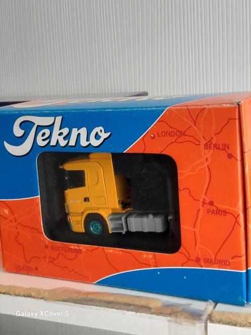 Scania 124 L 400 Tekno 1.50, Hobby en Vrije tijd, Modelauto's | 1:50, Nieuw, Bus of Vrachtwagen, Tekno, Ophalen of Verzenden