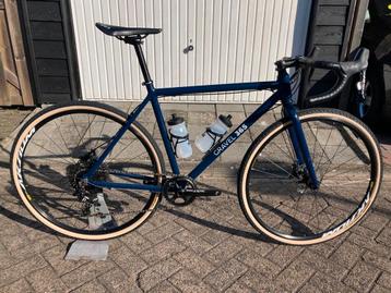 Prachtige stalen gravelbike framemaat 52 (165-170cm) 1x11 beschikbaar voor biedingen