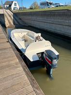 Motorboot met Yamaha 50pk, Watersport en Boten, Motorboten en Motorjachten, Ophalen, Gebruikt, 50 pk of meer, Hout