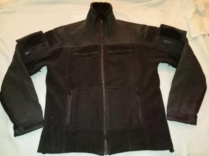 3x Tactical Zwart Airsoft Softshell Jas Vest, Kleding | Heren, Bodywarmers, Zo goed als nieuw, Maat 52/54 (L), Zwart, Ophalen of Verzenden