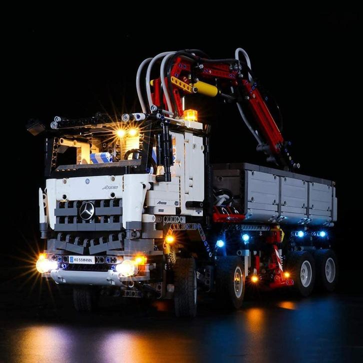 LED Verlichting voor Mercedes-Benz Arocs 42043 Nieuw, Kinderen en Baby's, Speelgoed | Bouwstenen, Nieuw, Overige merken, Ophalen of Verzenden