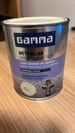 Gamma metaallak hamerslag 750 ml wit (ongeopend), Doe-het-zelf en Verbouw, Verf, Beits en Lak, Ophalen, Nieuw, Wit
