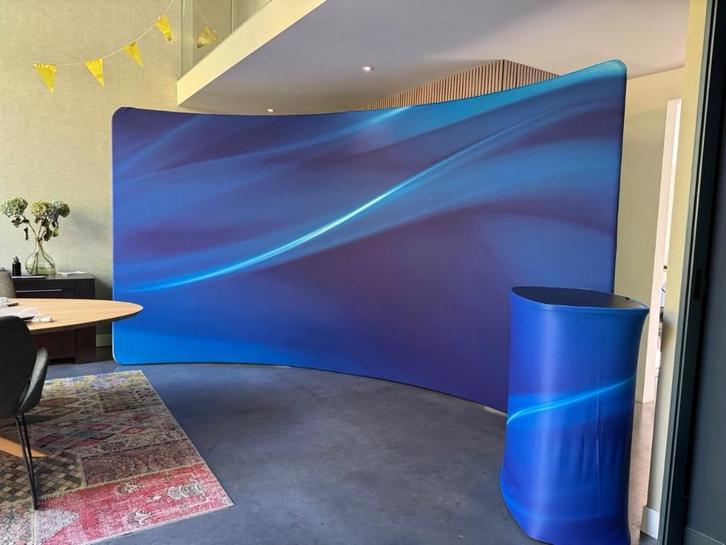 Professioneel studio decor én green screen, Audio, Tv en Foto, Fotografie | Fotostudio en Toebehoren, Zo goed als nieuw, Achtergrond