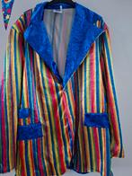 Clownspak XL - Kleurrijk en vrolijk!, Carnaval, Maat 46/48 (XL) of groter, Ophalen of Verzenden, Zo goed als nieuw