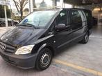 Mercedes-benz Vito 113 CDI 320 L. Crew, Automaat, Euro 5, 2000 kg, Zwart