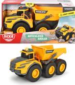 Dickie Toys: Volvo Dumptruck met Licht en Geluid 23 cm, ., Nieuw, Ophalen of Verzenden, .