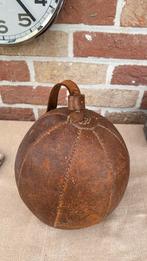 Antiek leren boksbal punch ball, Antiek en Kunst, Ophalen of Verzenden