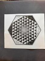 Vintage after M.C. Escher - Verbum -, Verzamelen, Posters, Deurposter of groter, Rechthoekig Liggend, Ophalen of Verzenden, Zo goed als nieuw