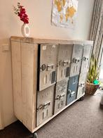 Unieke KLM Locker Kast, Ophalen, Gebruikt, 100 tot 150 cm, Metaal