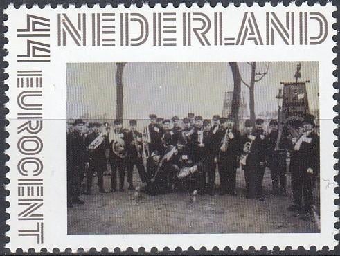 Nederland- Persoonlijke- Geschiedenis- Muziek Fanfare- P, Verzenden, Na 1940, Postfris