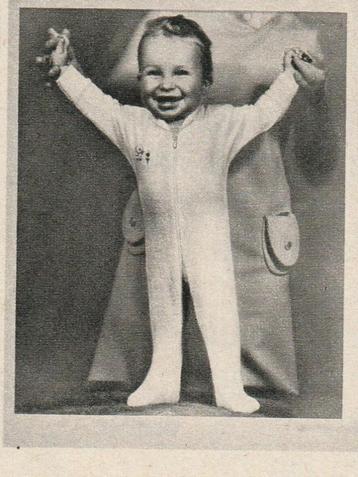Retro reclame 1968 Schober pyjama's voor baby & kinderen beschikbaar voor biedingen