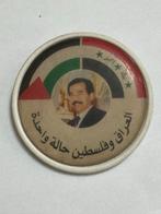Saddam Hussein Speldje Irak/Iraq, Ophalen of Verzenden, Gebruikt, Overige onderwerpen, Speldje of Pin
