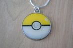 Prachtige verzilverde ketting met pokémon pokeball hanger ge, Sieraden, Tassen en Uiterlijk, Kettingen, Nieuw, Ophalen of Verzenden