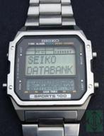 Vintage Seiko Digital Watch Date Alarm, Gebruikt, Staal, Polshorloge, Ophalen of Verzenden