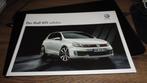 Folder  VW  GOLF  GTI  Adidas  ,  5-2012, Boeken, Verzenden, Zo goed als nieuw, Volkswagen