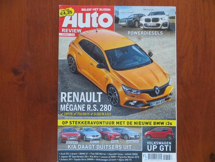 Auto Review 3 2018 Renault Mégane R.S. 280, Audi Q5 3.0 TDI, Boeken, Auto's | Folders en Tijdschriften, Zo goed als nieuw, Audi